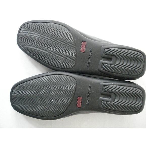 HUSH PUPPIES WAVEREFLEX BLACK PATENT GENUINE LEATHER LOAFER SHOE US 7M EUR 38 - Picture 7 of 8